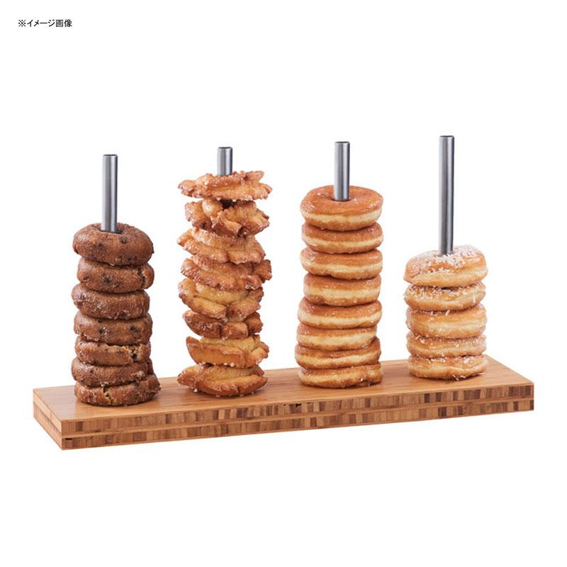 x[O h[ic fBXvCX^h 4 ou[ | JtF Xg oCLO rbtF Cal-Mil 22008-4-60 Bamboo 4 Peg Bagel / Donut Display Stand 21122008460