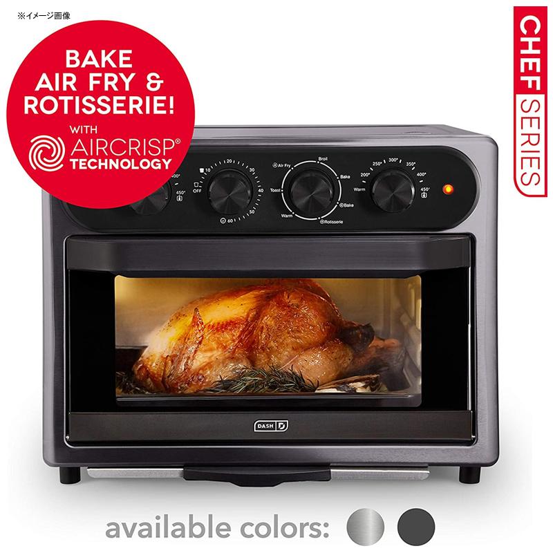 mtC I[u eBT[ `L ۏĂ _bV DASH DAFT2350GBGT01 Chef Series Air Fry Oven, 23L, Graphite Ɠd