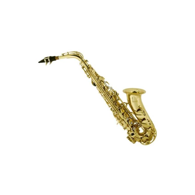 アルトサックス チューナー ケース付 Mendini by Cecilio E-Flat Alto Saxophone, ...