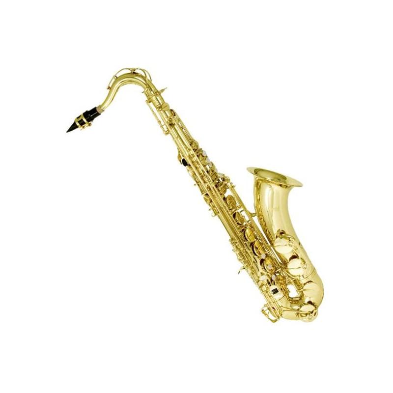 テナーサックス チューナー ケース付 Mendini by Cecilio MTS-L+92D Gold Lacquer ...