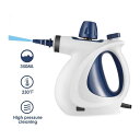 スチームクリーナー ハンディ スチーマー アクセサリー9種 Steam Cleaner, Multi Purpose Cleaners Carpet High Pressure Chemical Free Steamer with 9-Piece Accessories, Carpet and Upholstery Cleaning/Home/Toilet/Bathroom/Auto/Patio/Car, Grout Cleaner 家電