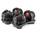 ダンベル 重さ調節可能 2.5～24kg ボウフレックス アジャスタブル ホームジム トレーニング Bowflex SelectTech Adjustable Weights