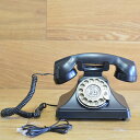 電話 ダイヤル式 黒電話 レトロ アンティーク ビンテージ ブラック IRISVO Rotary Dial Telephone Retro Old Fashioned Landline Phones with Classic Metal Bell,Corded Phone with Speaker and Redial Function for Home and Decor