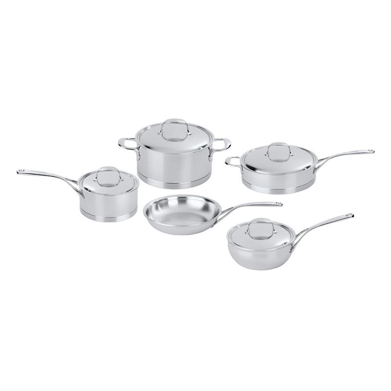 tCp  t^ 9_Zbg 7w XeX fCG AgeBX xM[ DEMEYERE ATLANTIS 7-PLY 9-PC STAINLESS STEEL COOKWARE SET 41009 ysz