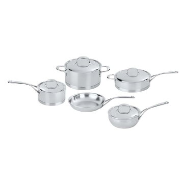 フライパン 鍋 フタ 9点セット 7層 ステンレス デメイエレ アトランティス ベルギー DEMEYERE ATLANTIS 7-PLY 9-PC STAINLESS STEEL COOKWARE SET 41009