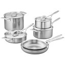 フライパン 鍋 フタ 10点セット 5層 ステンレス デメイエレ インダストリー ベルギー DEMEYERE INDUSTRY 5-PLY 10-PC STAINLESS STEEL COOKWARE SET 48001 【代引不可】