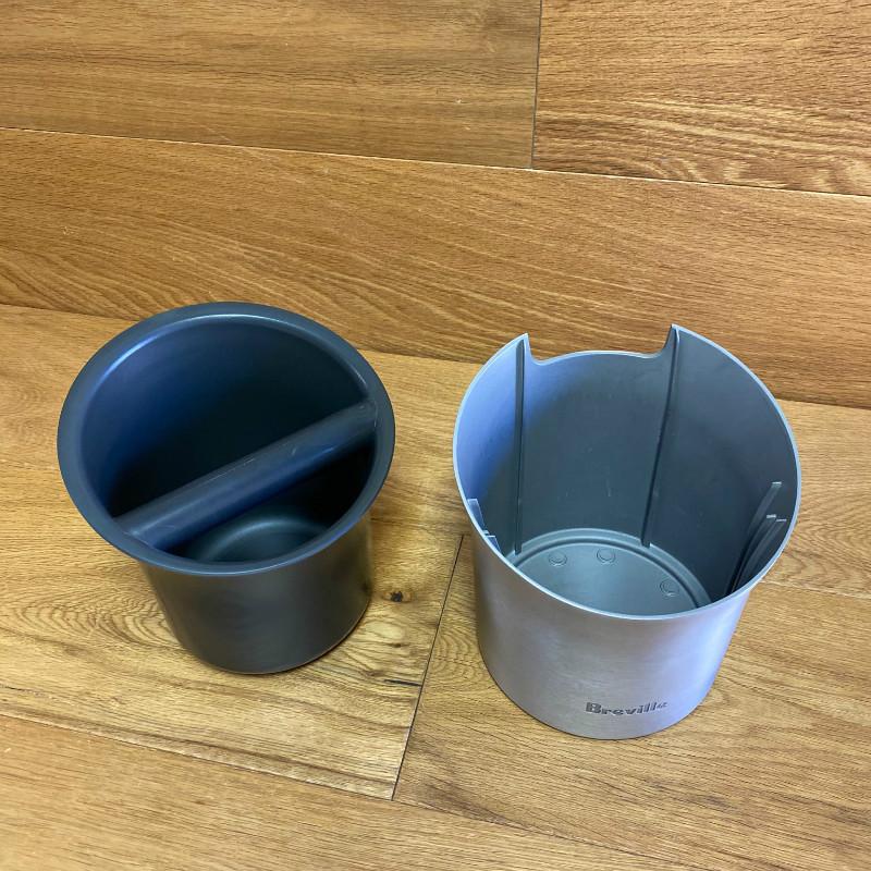 エスプレッソ用 ノックボックス ダイカスト バリスタスタイル コーヒーかす ブレビ...