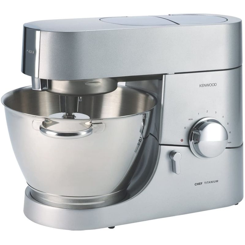 スタンドミキサー 4.7L ステンレス ケンウッド シェフ Kenwood KMC011 5 Quart Chef Titanium Kitchen Machine, Stainless Steel 家電