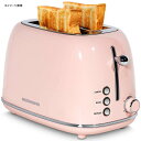 トースター 2枚焼 ステンレス レトロ REDMOND 2 Slice Toaster Retro Stainless Steel Toaster with Bagel, Cancel, Defrost Function and 6 Bread Shade Settings Bread Toaster, Extra Wide Slot and Removable Crumb Tray, ST028 家電