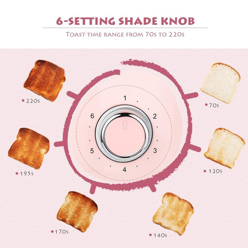 アルファエスパス米国楽天市場店のトースター 2枚焼 ステンレス レトロ REDMOND 2 Slice Toaster Retro Stainless Steel Toaster with Bagel, Cancel, Defrost Function and 6 Bread Shade Settings Bread Toaster, Extra Wide Slot and Removable Crumb Tray, ST028 家電｜アングル3