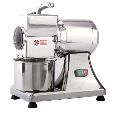 電動 チーズ シュレッダー ステンレス おろし金 業務品質 Zz Pro Commercial Electric Food Cheese Shredder Grater 0.75HP/550W with Stainless Steel Blade 家電
