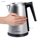 熱くならない 電気ケトル 1.5L ステンレス セキュラ Secura Double Wall Stainless Steel Electric Kettle Water Heater for Tea Coffee w/Auto Shut-Off and Boil-Dry Protection, 1.5L/1.6Qt 家電