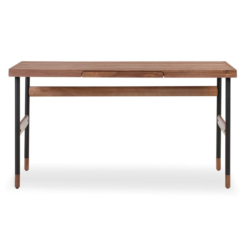 ライティングデスク 幅140cm ウォルナット 引き出し付 Kardiel WALNUT Urbane 55 Writing Desk