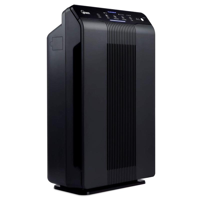 空気清浄機 HEPAフィルター 静音 消臭 22畳 Winix 5500-2 Air Purifier with True HEPA, PlasmaWave and Odor Reducing Washable AOC Carbon Filter 家電