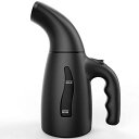 トラベルスチーマー ポータブル 持ち運び 旅行 Lemontec Portable Travel Garment Steamer 180ml Handheld Fabric Steamer Fast Heat-up Powerful Garment Clothes Steamer with High Capacity 家電