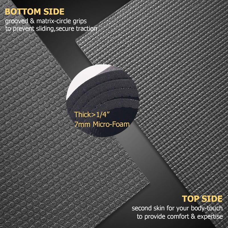 ヨガマット 広い 大きい 183×122 厚さ7mm トレーニング Gxmmat Large Yoga Mat 72