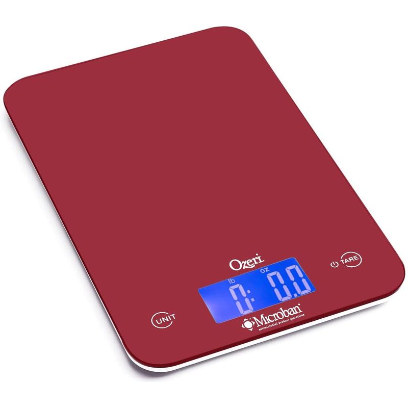 精密デジタルキッチンスケール 抗菌 Ozeri Touch II Digital Kitchen Scale with M...