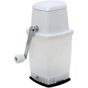 手動 アイスクラッシャー クラッシュ 氷 砕く VKP1126 Hand Crank Portable Ice Crusher, White