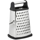 4面 ボックスグレーター シュレッダー スライサー チーズ おろし金 削る ステンレス Professional Box Grater, Stainless S...