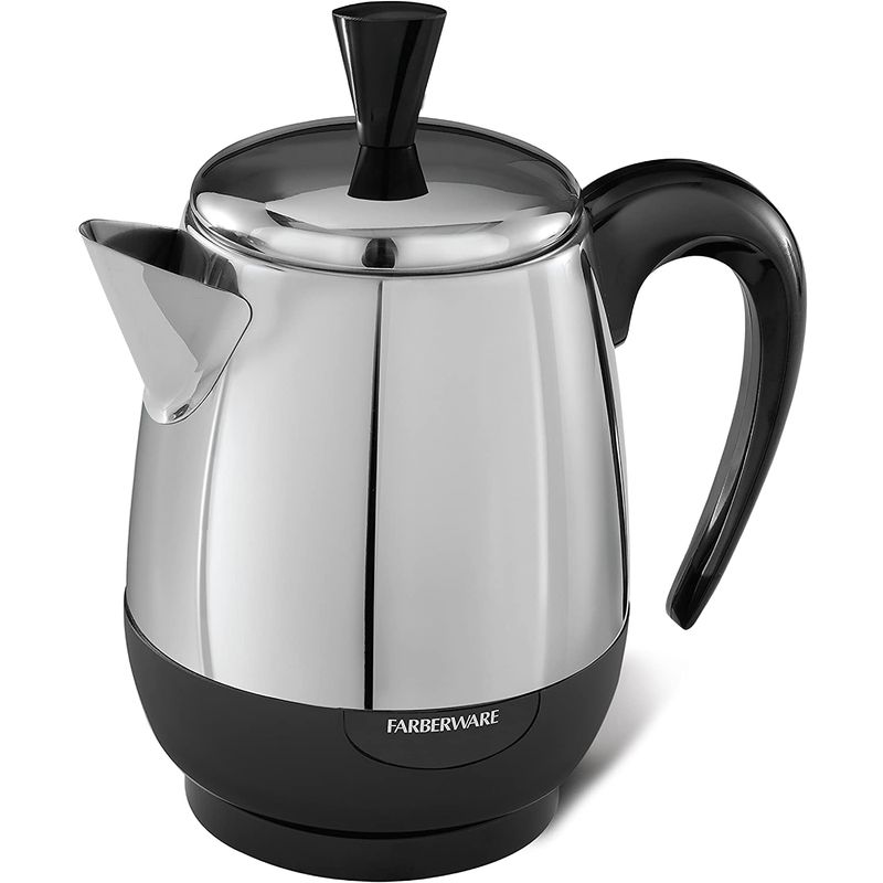 p[R[^[ R[q[ 4Jbv XeX Farberware 2-4-Cup Percolator, Stainless Steel, FCP240 Ɠd