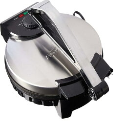 ブレントウッド トルティーヤ フラットブレッドメーカー 直径30cm Brentwood Electric Tortilla Maker Non-Stick, 12-inch TS-129 家電