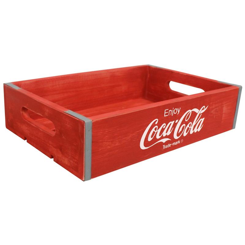 コカコーラ 木箱 クレート ビンテージ レトロ LEIGHCOUNTRY Coca-Cola Vintage Wooden Crate - Medium CP 98251