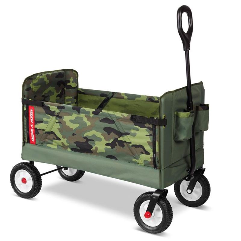 3 in 1 ե 若 68kg º ٥ Ҷ ȥɥ ꡼ Radio Flyer 3-In-1 Off-Road EZ Fold Camo Wagon