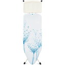 アイロン台 124×45cm サイズC 大きい ワイド 高さ調節可 ブラバンシア Brabantia Ironing Board with Solid Steam Unit Holder, Size C, Wide