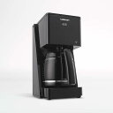 コーヒーメーカー 14カップ タッチスクリーン ガラスカラフェ プログラム タイマー ブラック 黒 クイジナート Cuisinart Touchscreen 14-Cup Programmable Coffeemaker DCC-T20 家電