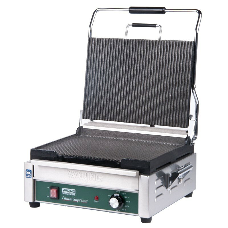 パニーニ サンドイッチ グリル プレス 業務品質 溝あり ワーリング Waring WDG250 ...