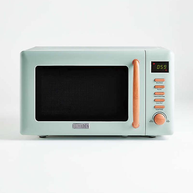 電子レンジ 20L 限定モデル ヘイデン イギリス CRATE AND BARREL Haden Silt Green Dorchester Microwave 家電