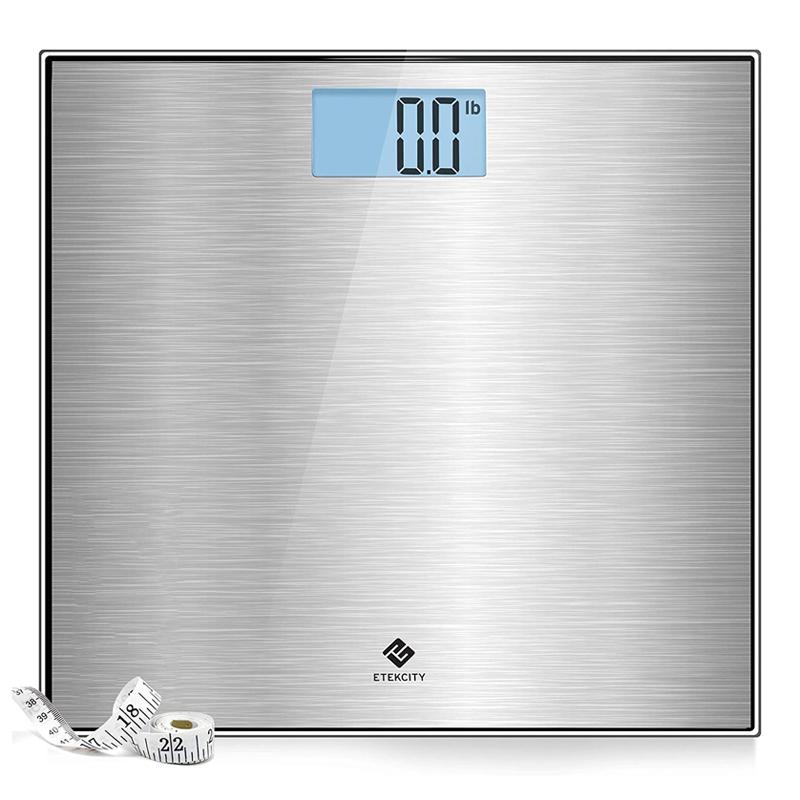 楽天アルファエスパス米国楽天市場店体重計 最大180kg ステンレス デジタル バススケール Etekcity Digital Body Weight Bathroom Scale with Stainless Steel Platform, Step On and Auto Zero/ON/Off Technology, Backlit LCD Display, 400 Pounds