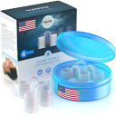 いびき防止 ノーズベント 4種セット ケース付 鼻クリップ 快眠 Venyn Set of 4 Nose Vents to Ease Breathing - A...