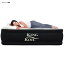 エアマットレス 電動ポンプ内蔵 ベッド 防水 キングコイル King Koil Air Mattress with Built-in Pump - Best Inflatable Airbed Elevated Raised Air Mattress Quilt Top 家電