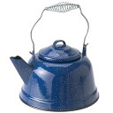 ケトル やかん キャンプ用 アウトドア ホーロー ブルー GSI Outdoors Enamelware Tea Kettle, 10-Cup