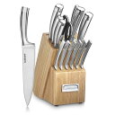 ステンレス ナイフ 包丁 ハサミ 木製ブロック付 15点セット クイジナート Cuisinart C99SS-15P 15 Piece Stainless St...