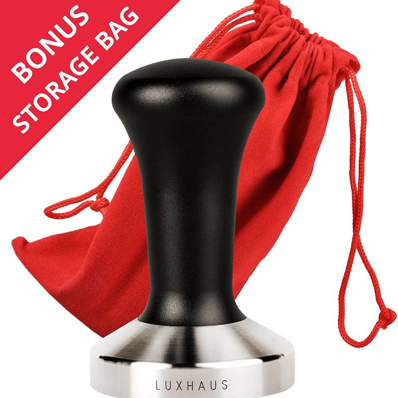 タンパー ステンレス ケース付 エスプレッソ用 LuxHaus 58mm Espresso Tamper - Pr...