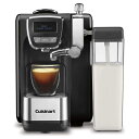 エスプレッソマシン ネスプレッソ対応 カプチーノ ラテメーカー クイジナート Cuisinart EM-25 Defined, Cappuccino & Latte Espresso Machine, Black 家電