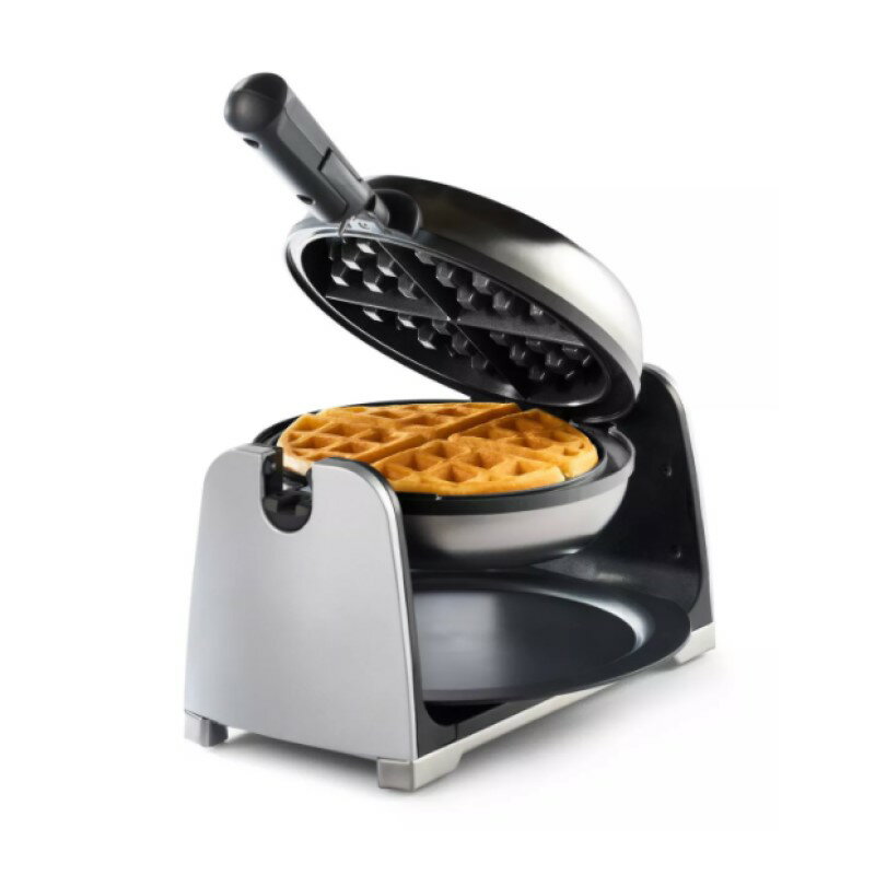 家庭用 オスター フリップ式 ワッフルメーカー ラウンド型 丸型 ダイアモンドフォース Oster DiamondForce Nonstick Flip Waffle Maker