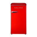 ① Ⓚɕt 1hA 93L g Galanz 3.3 cu. ft. Retro Mini Fridge Single Door in Hot Rod Red with Chiller Ɠd