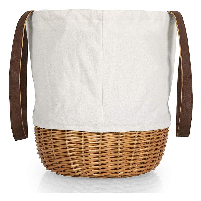 アルファエスパス米国楽天市場店のピクニックバスケット キャンバストート Picnic Time - A Picnic Time Brand 203-00-187-000-0 Coronado Willow Tote Picnic Baskets｜アングル3