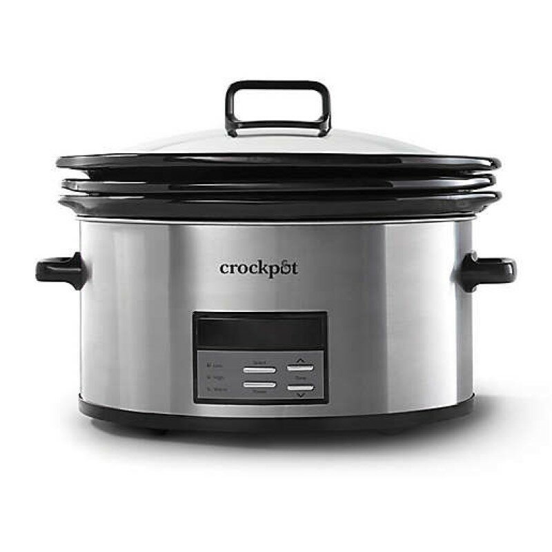 クロックポット 2.4L 3.7L 5.6L スロークッカー 1台3役鍋 グルメ鍋 Crock-Pot Choose-A-Crock Digital Slow Cooker