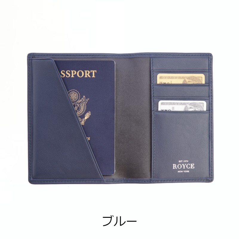 ���� �ѥ��ݡ��ȥ����� RFID �ʥåѥ쥶�� Royce RFID BLOCKING PASSPORT ORGANIZER