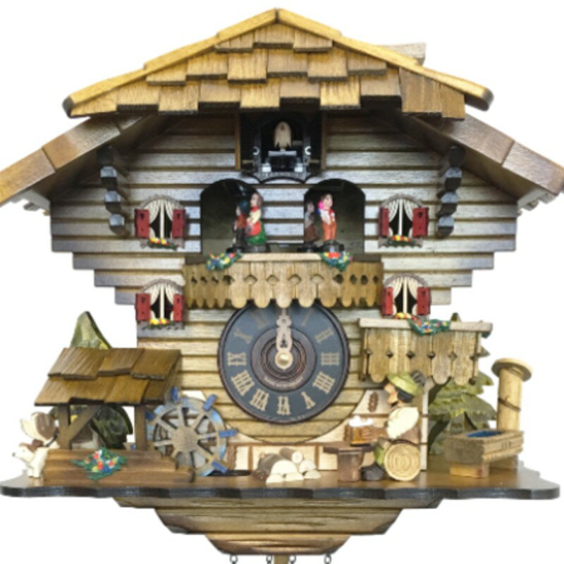 からくり時計 ドイツ製 鳩時計 カッコウ時計 ...の紹介画像2