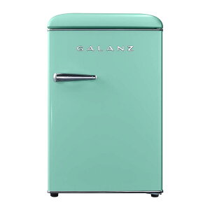 冷蔵庫 冷凍庫 71L 1ドア レトロ Galanz GLR25MGNR10 Retro Compact Refrigerator, 2.5 Cu Ft 家電