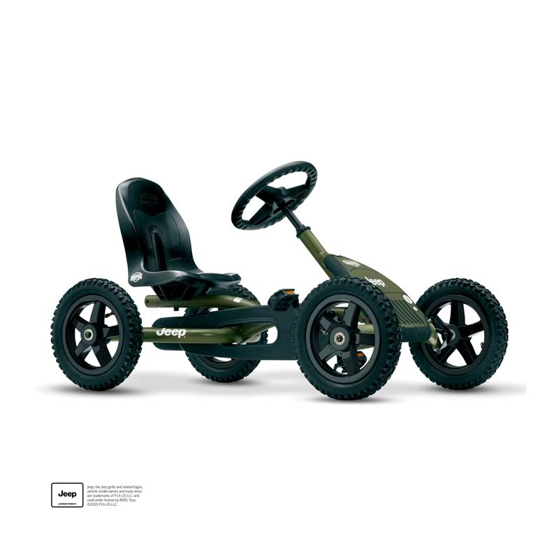 乗用玩具 ジープ ジュニア ペダルゴーカート 50kgまで 乗り物 車 BERG Jeep Junior Pedal Go-Kart 2421..
