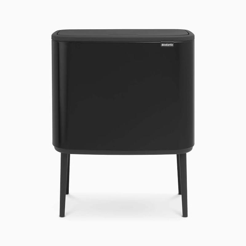 樂天商城 - ブラバンシア ゴミ箱 36L 脚付 ソフトタッチ Brabantia Bo Touch Top Trash Can, 9.5 Gallon