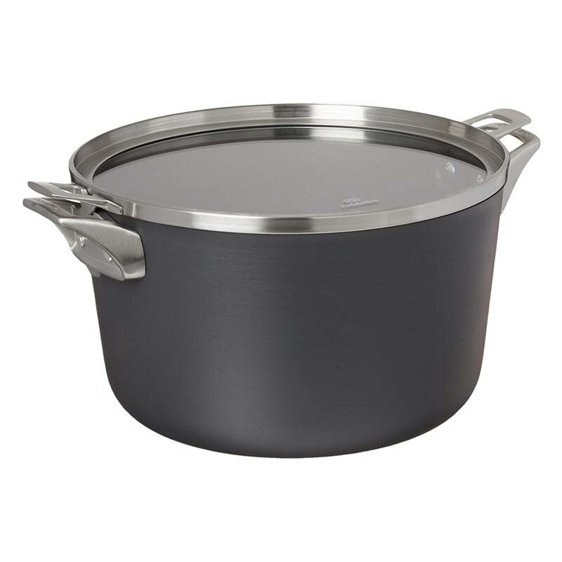  11L XgbN|bg t^t Jt@ v~A n[hA}Cg Xy[XZ[u Calphalon Premier Space-Saving Hard-Anodized Nonstick Cookware, 12-Quart Stock Pot with Cover