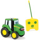 ジョンディア ラジコン おもちゃ トラクター 車 子供 TOMY John Deere Remote Control Johnny Tractor Toy, G...