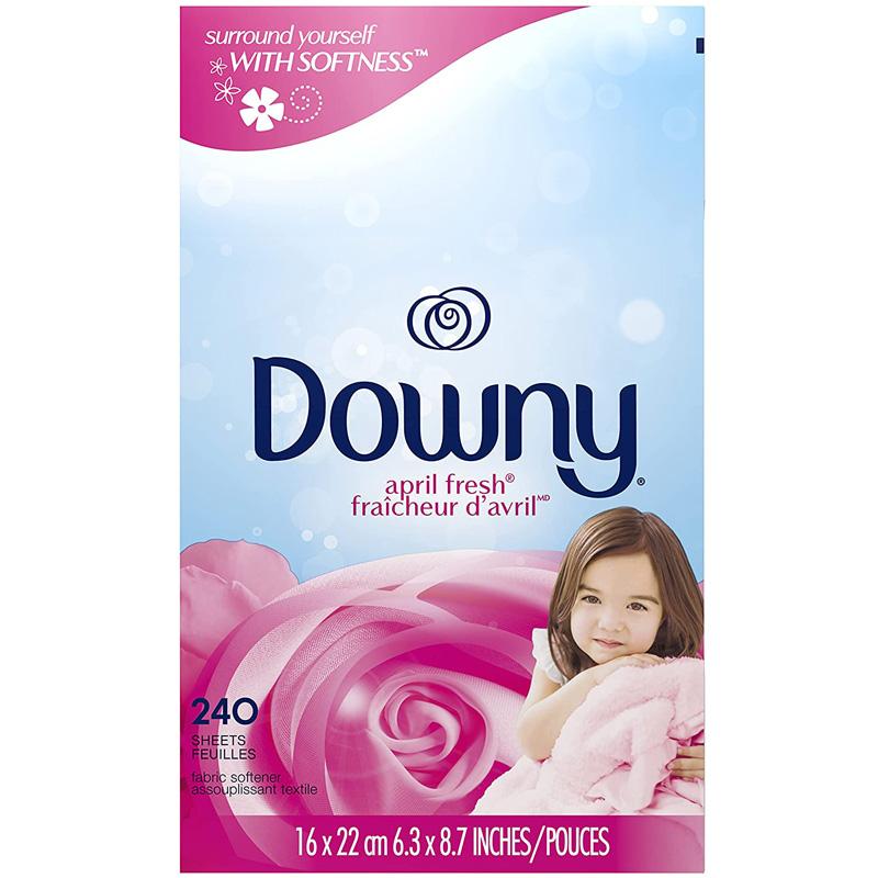 ダウニー ドライヤーシート 240枚 柔軟剤 香りつづく Downy Fabric Softener Dryer...